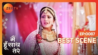 शादी छोड़के Janvi भागी Kiaan को ढूँढने  Main Hoon Saath Tere  Ep  87  Best Scene  Zee Tv [upl. by Ashli]