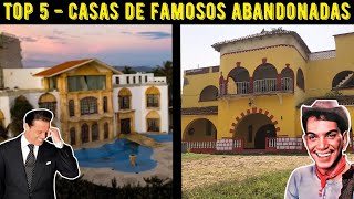 TOP 5  Casas Abandonadas De FAMOSOS En Mexico 😱 La Numero 5 Te SORPRENDERA😰 exploracionesurbanas [upl. by Nairim525]