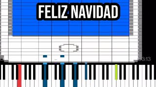 Dark MIDI  Feliz Navidad [upl. by Airual672]