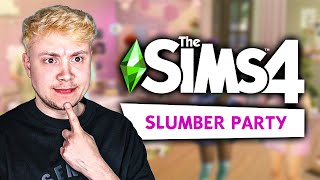 Reviewing The Sims 4 Sweet Slumber Party Kit [upl. by Tenrag857]