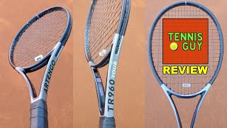 Best Budget Tennis Racket For Advanced Players 🎾 ARTENGO TR960 CONTROL TOUR 16X19 Review [upl. by Airetnuhs]