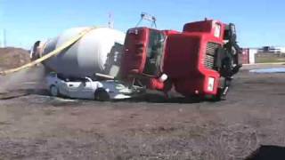 Concrete truck rollover extrication training [upl. by Durarte985]