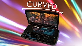 UNBELIEVABLE CURVED SCREEN GAMING LAPTOP  Predator 21x Review [upl. by Gable]