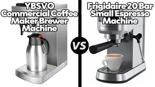 YBSVO Coffee Maker CMA200C vs Frigidaire 20 Bar Small Espresso MachineWhich One Is Better [upl. by Aneerhs40]