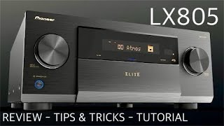 Best Receiver Under 5K for Only 3K Pioneer VSXLX805 Review  How To  Tips and Tricks  Tutorial [upl. by Rufe]