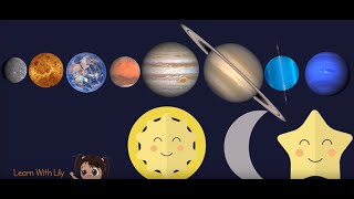 Best Learning Space Videos for Kids Solar System for Kids and Teach Kids Planets and Science [upl. by Nosiddam]