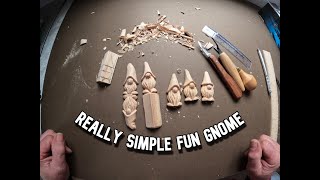 20 minute easy fun wood carving video [upl. by Ahtanamas]