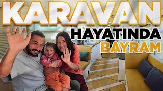 KARAVAN KAMP HAYATIMIZIN İLK BAYRAMI [upl. by Carlene34]