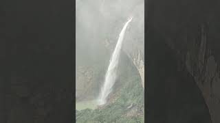 Nohkalikai waterfall travel meghalayacherrapunjee [upl. by Quill]