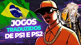 JOGOS DE PS1PS2 TRADUZIDOS EM PORTUGUÊS  Dublados e Legendados [upl. by Imaon30]