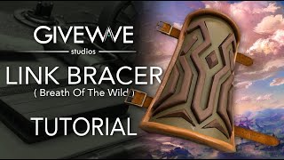 Links Breath of the Wild cosplay Bracer DIY kit tutorial [upl. by Nnyleak]