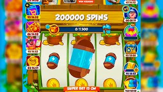 I Bet 20000 in coin master  Coin Master New Event x20000 Bet Playing [upl. by Oiled]