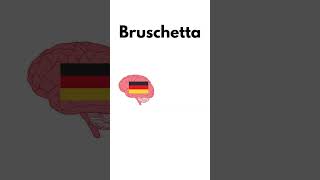 Wie spricht man BRUSCHETTA richtig aus Italienisch für Anfänger aussprache bruschetta short [upl. by Britton131]