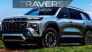 2025 CHEVY TRAVERSE PREMIER SUV  NEW Features for Mature Safety People [upl. by Hahseram768]