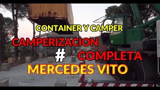 COMO CAMPERIZAR UN FURGONETA PEQUEÑA PASO A PASO MERCEDES VITO [upl. by Eeresed]