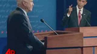 McCain Obama Face Off in First Debate [upl. by Wesa]