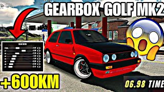 Gearbox Para Golf MK2 Car Parking 1695HP 😍🔥 [upl. by Yderf283]