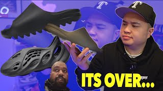 ITS OVER FOR ADIDAS YEEZYADIDAS YEEZY ONYX SLIDES amp FOAM RNNR RESTOCK [upl. by Annaxor]