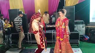 Pooja Akshay wedding dance sapne mein milti hai kudi meri Thakur Sanjay Singh ThakuR SahaB Kaipai [upl. by Alcus]