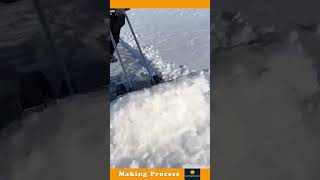 The Process Of Removing Snow From The Ground [upl. by Llekcir]