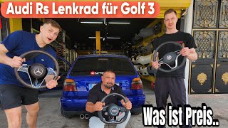 RS Lenkrad für Golf 3Geht es überhaupt Was kostet Sila Yolu [upl. by Tye]