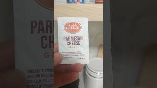 Villa Frizzoni Parmesan grated cheese  product review Godislove Light Life bornagainTIs ds [upl. by Freida]