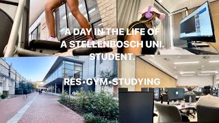 A DAY IN THE LIFE OF A STELLENBOSCH UNI STUDENT VLOG SOUTH AFRICAN YOUTUBER [upl. by Allan]