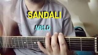 mrld  Sandali  Guitar chords Tutorial [upl. by Aciretehs]