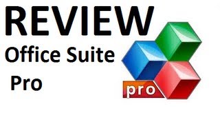 Application Review Office Suite Pro 6 Android [upl. by Seravaj560]