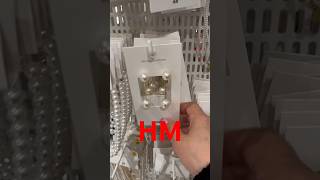 shortsvideo bijoux hm bijouterie trending viral new shopping earrings ohrringe бижутерия [upl. by Lemert]