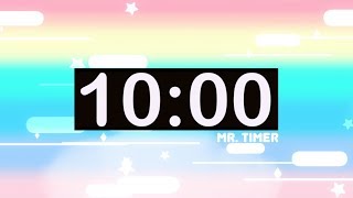 10 Minute Countdown Timer with Music for Kids [upl. by Eilla]