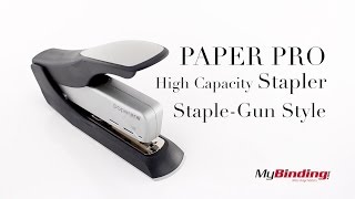 PaperPro Professional 65Sheet High Capacity Stapler [upl. by Ayanad489]