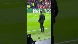 Diego Simeone maçı yaşıyor [upl. by Kaylyn]