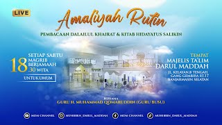 Pengajian Guru Busu H M Qomaruddin  Majelis Talim Darul Maddah  Malam Ahad 210924 [upl. by Genna]