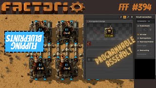 Factorio Friday Facts 394 Summary  Flipping Blueprints amp Programmable Assembly Machines [upl. by Xenophon]