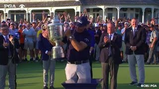 Phil Mickelson wins the pga championship 2021 final hole and winning putt [upl. by Aleira]