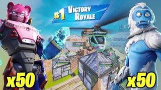 I hosted a 100 UGLY SKIN custom scrim in Fortnite HILARIOUS [upl. by Rothmuller]