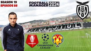 THE MINERS STORY  EP88  THE CHAMPIONS LEAGUE IS STARTING  FOOTBALL MANAGER 2024 [upl. by Kemp]