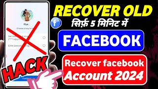 How to Recover Facebook Hacked account without Email and Phone number 2024  FB hack recover 2024 [upl. by Adnerak]