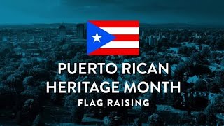 Puerto Rican Heritage Month Flag Raising  City of LancasterPa November 192024 1100 am [upl. by Yborian536]