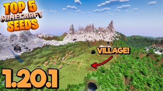 Top 5 COOL SEEDS for Minecraft 1201 Best Minecraft Trails amp Tales Seeds Java amp Bedrock [upl. by Anglo]