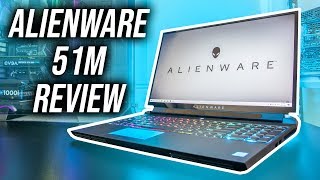 Alienware Area 51m Gaming Laptop Review  9900K  RTX 2080 Power [upl. by Anitteb]