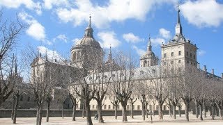 El Escorial Monastery and the Valley of the Fallen from Madrid [upl. by Bekelja]