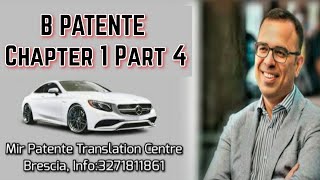 Chapter 1 Patente B vocabulary 4 [upl. by Leaffar]