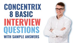 Concentrix hiring team 8 Basic Interview Questions along with answers Sample answers [upl. by Lek]