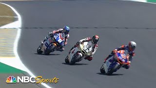 Moto2 French Grand Prix  EXTENDED HIGHLIGHTS  51522  Motorsports on NBC [upl. by Aillil]