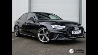 Audi A4 20 TFSI 35 Black Edition Saloon 4dr Petrol S Tronic [upl. by Aurelio]