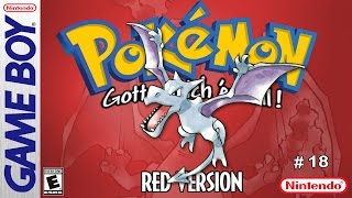 POKEMON RED Walkthrough Gameplay  Part 18 How to get Aerodactyl FULL GAME [upl. by Pisano905]