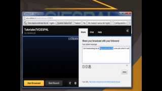 Ustream tutorial para crear y crear contenidos [upl. by Janel]