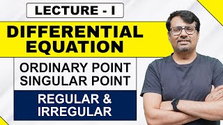 Series Solution of Differential Equation  Ordinary Point and Singular Point [upl. by Ferri]